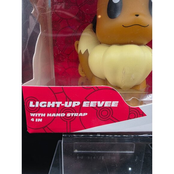 Pokémon Light-Up Eevee Figure With Hand Strap & LED Diffuser 4 Inch Collectible - Picture 4 of 8